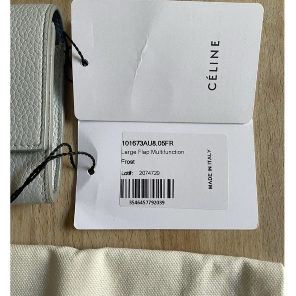 Céline Large Flap Multifunction Wallet - Picture 15 of 15